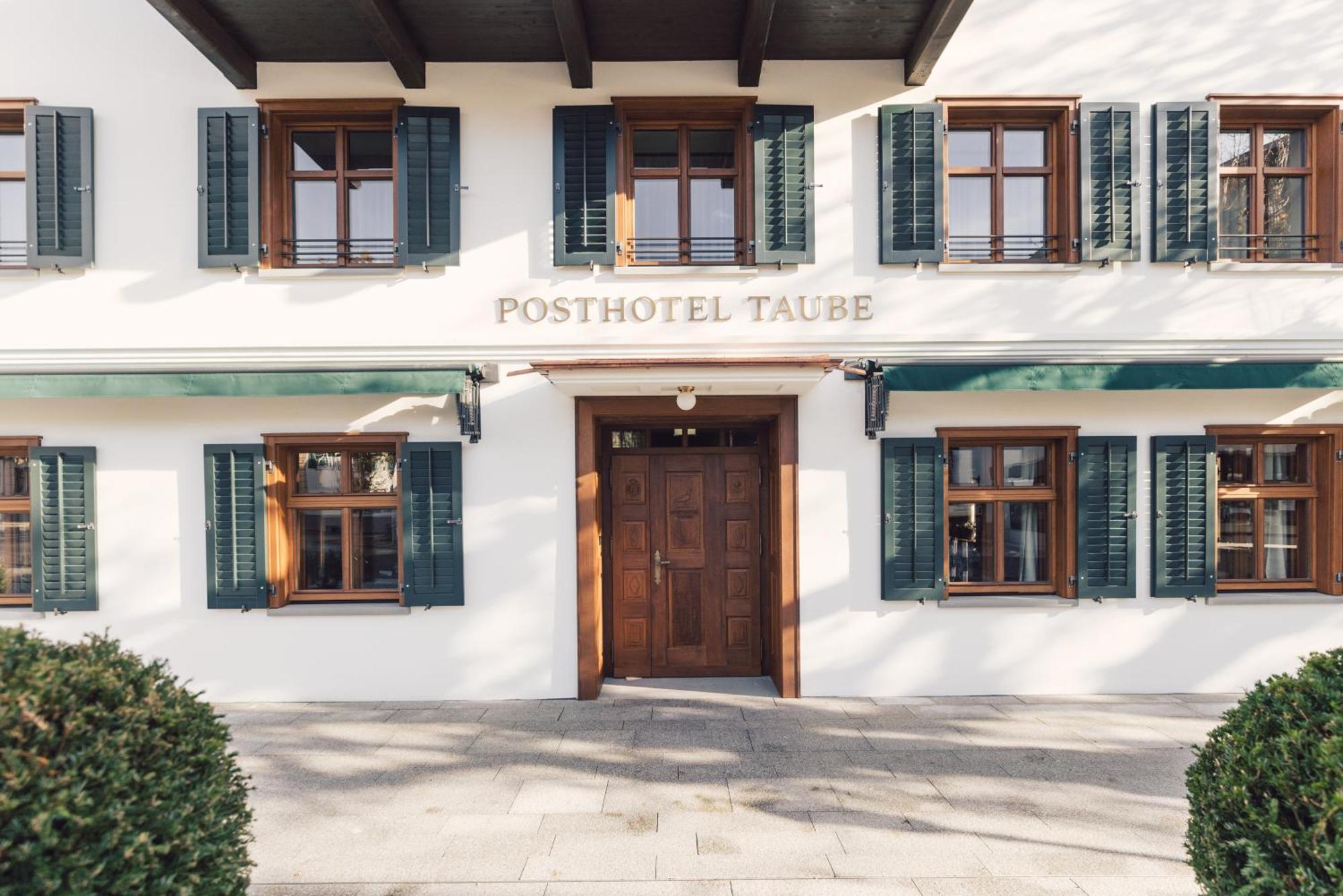 Posthotel Taube Schruns Bagian luar foto