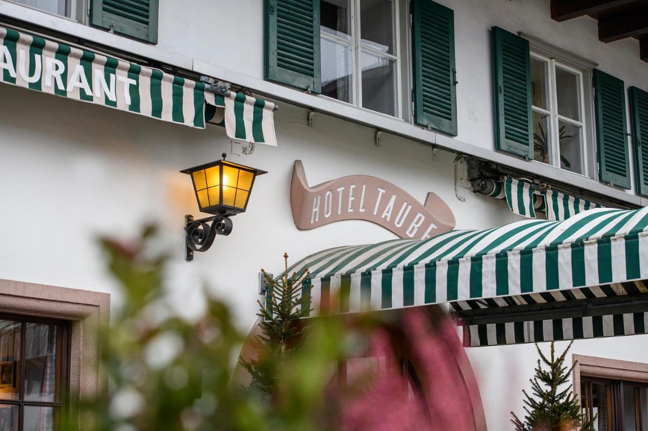 Posthotel Taube Schruns Bagian luar foto